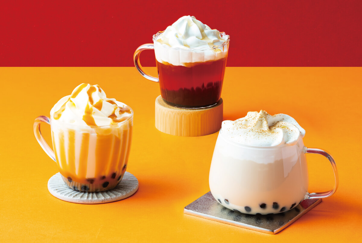 ホットクリームドリンク類