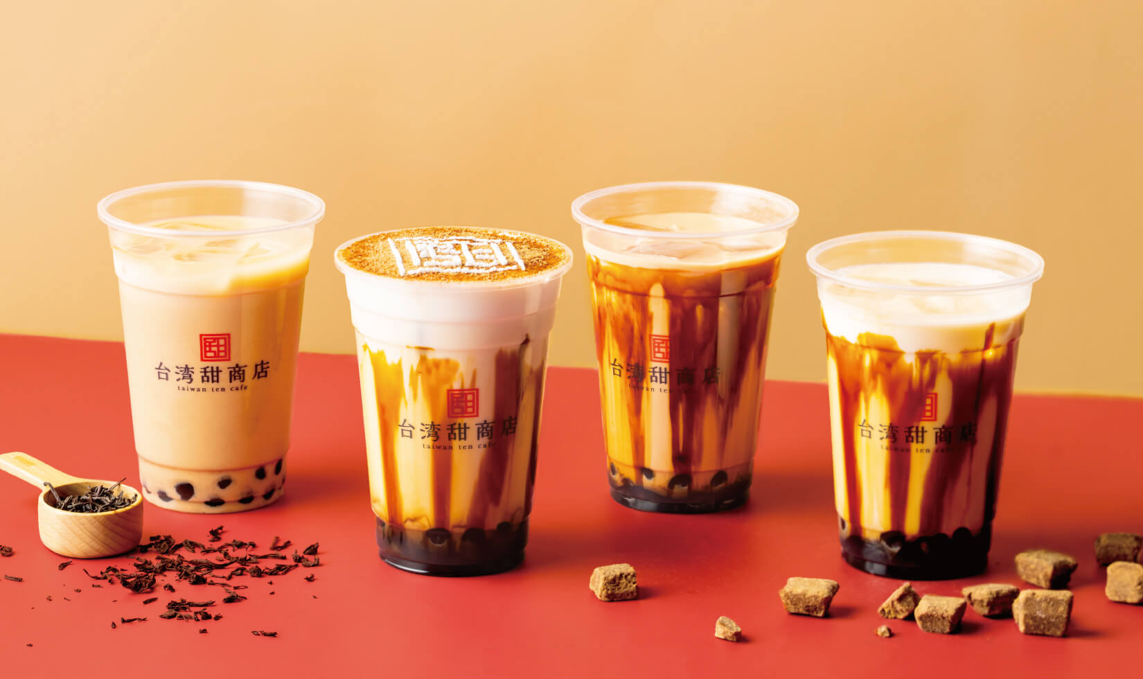 台湾飲料 冬季商品イメージ